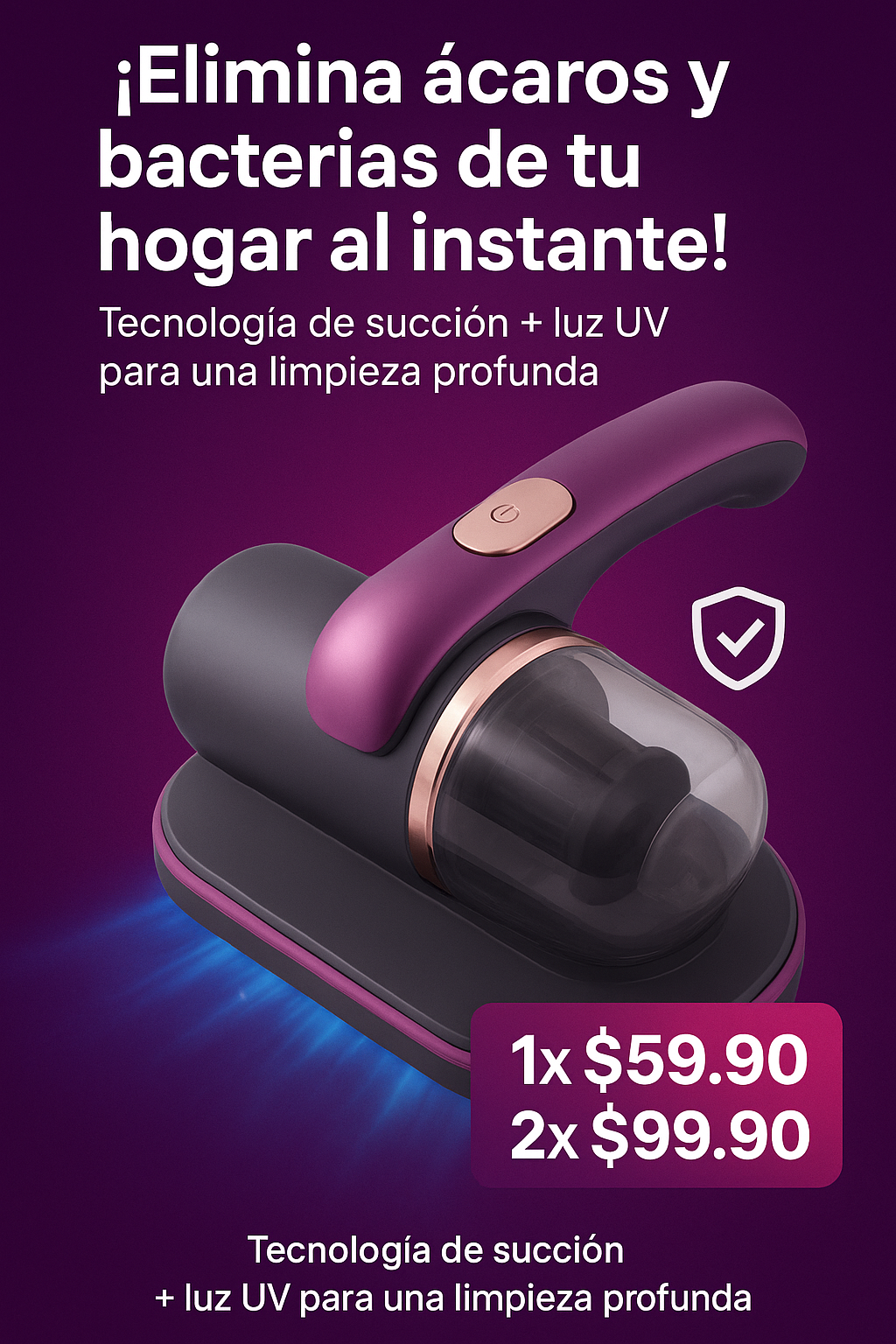 PureSleep “¿Estás dispuesto a seguir durmiendo con miles de ácaros invisibles en tu cama?”